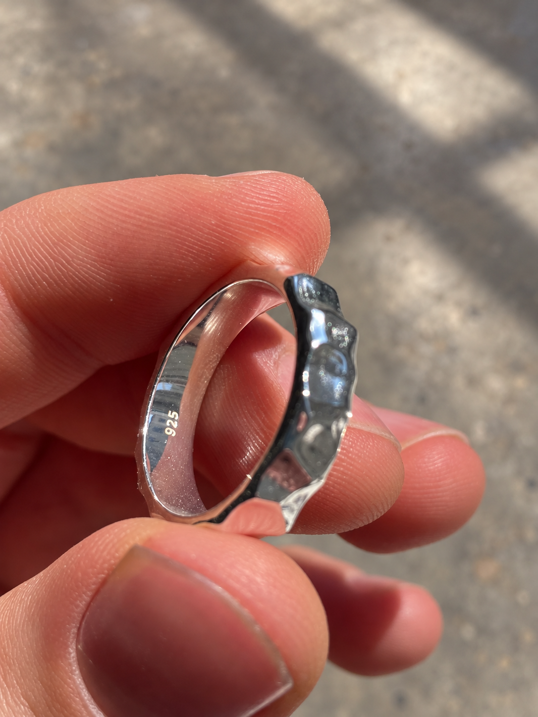 Facet Ring 925